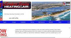Desktop Screenshot of comfortservice.us